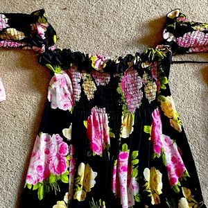 RARE!!! Beautiful Betsy Johnson smocked tunic, dress